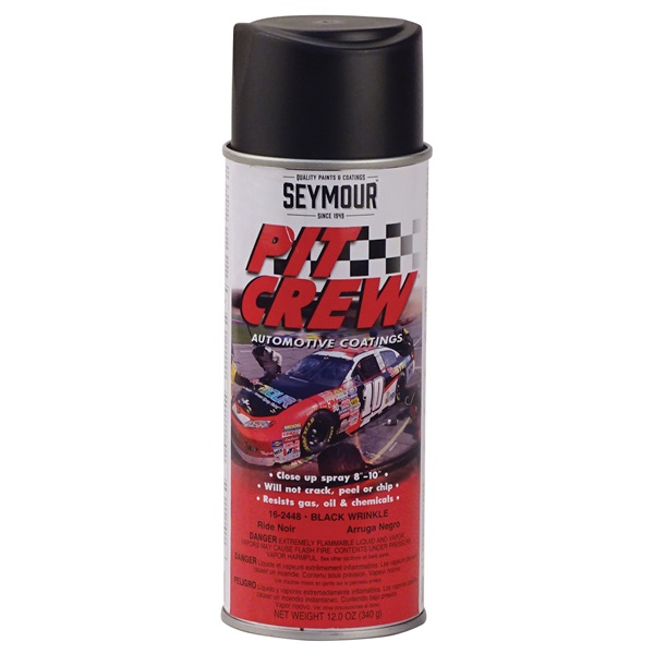 SEYMOUR Black Wrinkle Paint, 12 oz